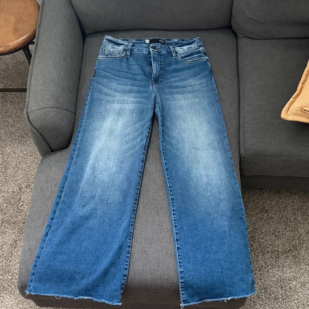Evereve Kut Wide Leg Women's Jeans - Blue